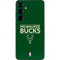 NBA Milwaukee Bucks Standard - Green Galaxy S25 Skin